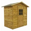 Caseta de jardín de madera 2,17 m2 - 1,77x1,23 m - 16 mm - Impregnada