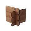 La casetta da giardino in legno - 20m2 - 5x4m - impregnata - 28mm - colore: marrone
