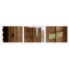 Basen drewniany 5,37x5,37 - H.1,31 m - z filtracją i szafką na osprzęt