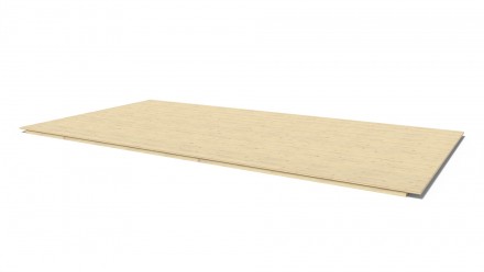 Universal floor for cottages 18 mm - 3m2  package - not impregnated