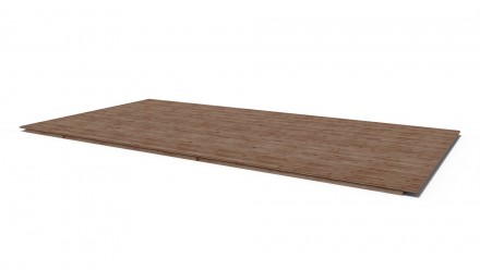 Il pavimento di legno, impregnato, set 3m2