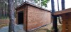 Wooden garage 24 m2 - 4x6 m - 28 mm - Colour: natural