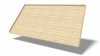 Il pavimento di legno, 28 mm -  set 3m2 - non trattata con impregnante