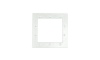 Skimmer podstawowy biały kwadratowy + dysza - komplet