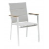 Krzesła ogrodowe 57x55xH.90 cm - ZESTAW 4 szt.