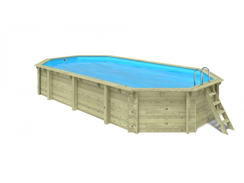 Wooden pool 8,57x4,57 - H.1,31 m