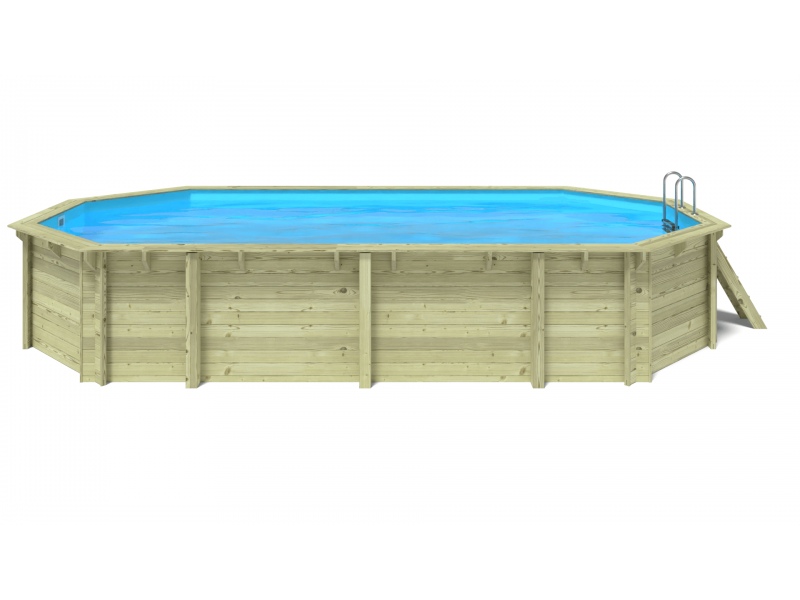 Wooden pool 8,57x4,57 - H.1,45 m