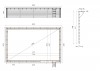 Basen drewniany 8,20x5,20 - H.1,45 m
