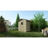 Wooden garden shed 2,17 m2- 1,77x1,23 m - 16 mm -Impregnated