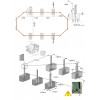 Piscine de jardin en bois - 8,57x4,57  x H.1,31m - avec filtration