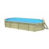 Piscina de madera 8,57x4,57 - H.1,31 m - Con filtración