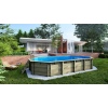 Piscine de jardin en bois - 8,57x4,57  x H.1,31m - avec filtration